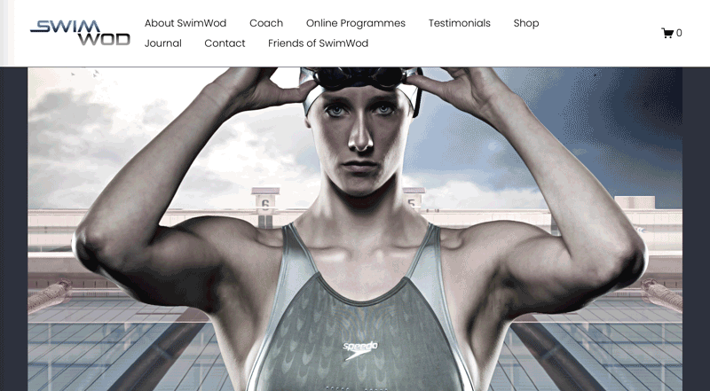 SwimWod — the original site being rebranded from