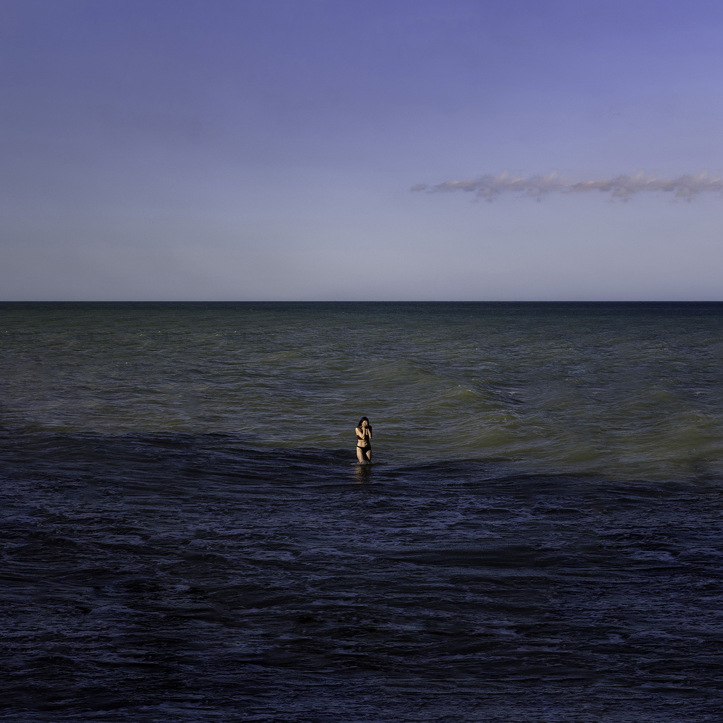 Ocean Girl — Kent coast at the end of summer