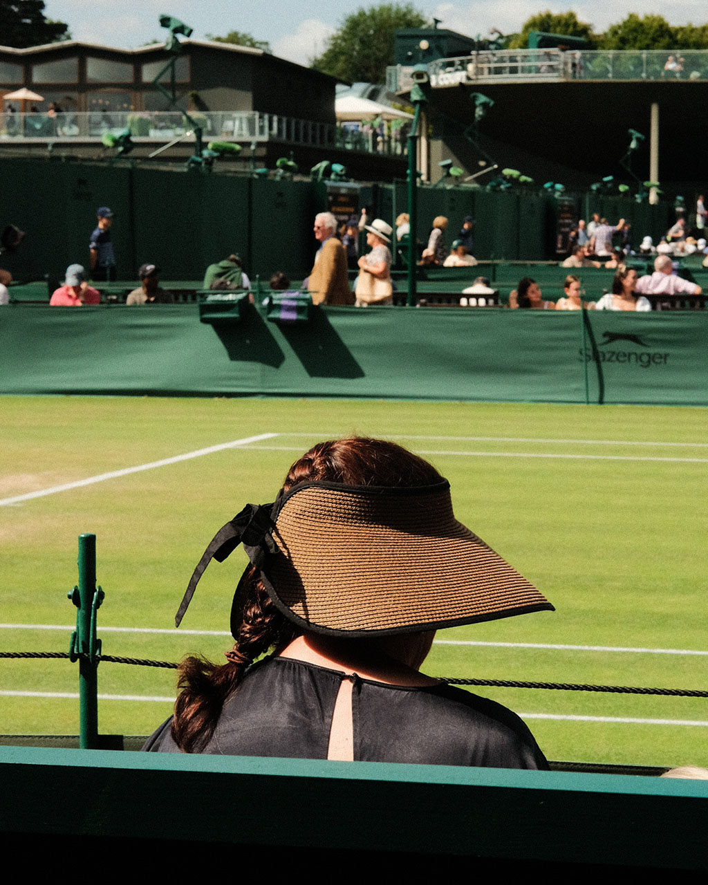 Wimbledon — crowd headwear, image 10