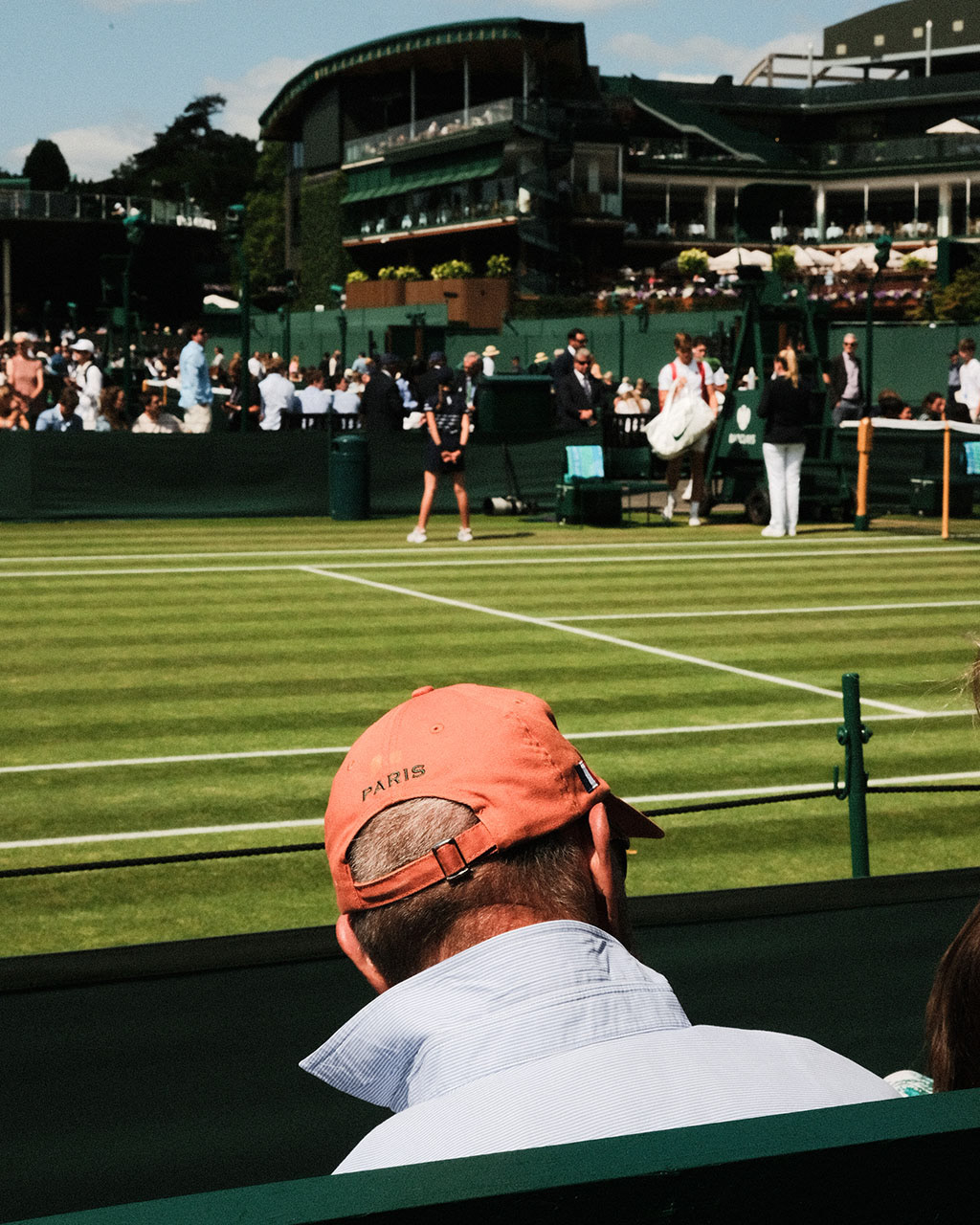 Wimbledon — crowd headwear, image 5