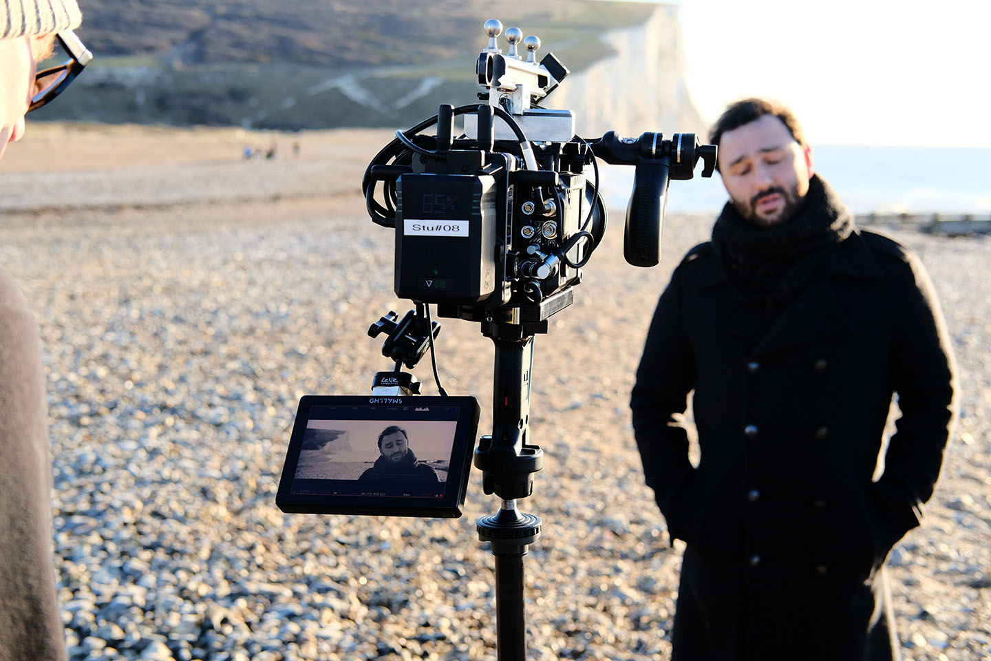 Winter Sun — behind the scenes on the music video shoot